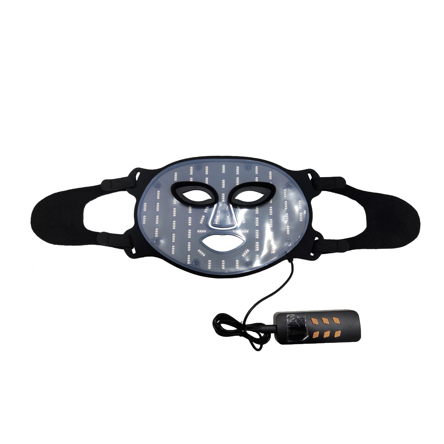 Professional Led Light Therapy Mask Black Led Red Light Therapy 4 Colors Silicon Red Light Therapy Face Mask